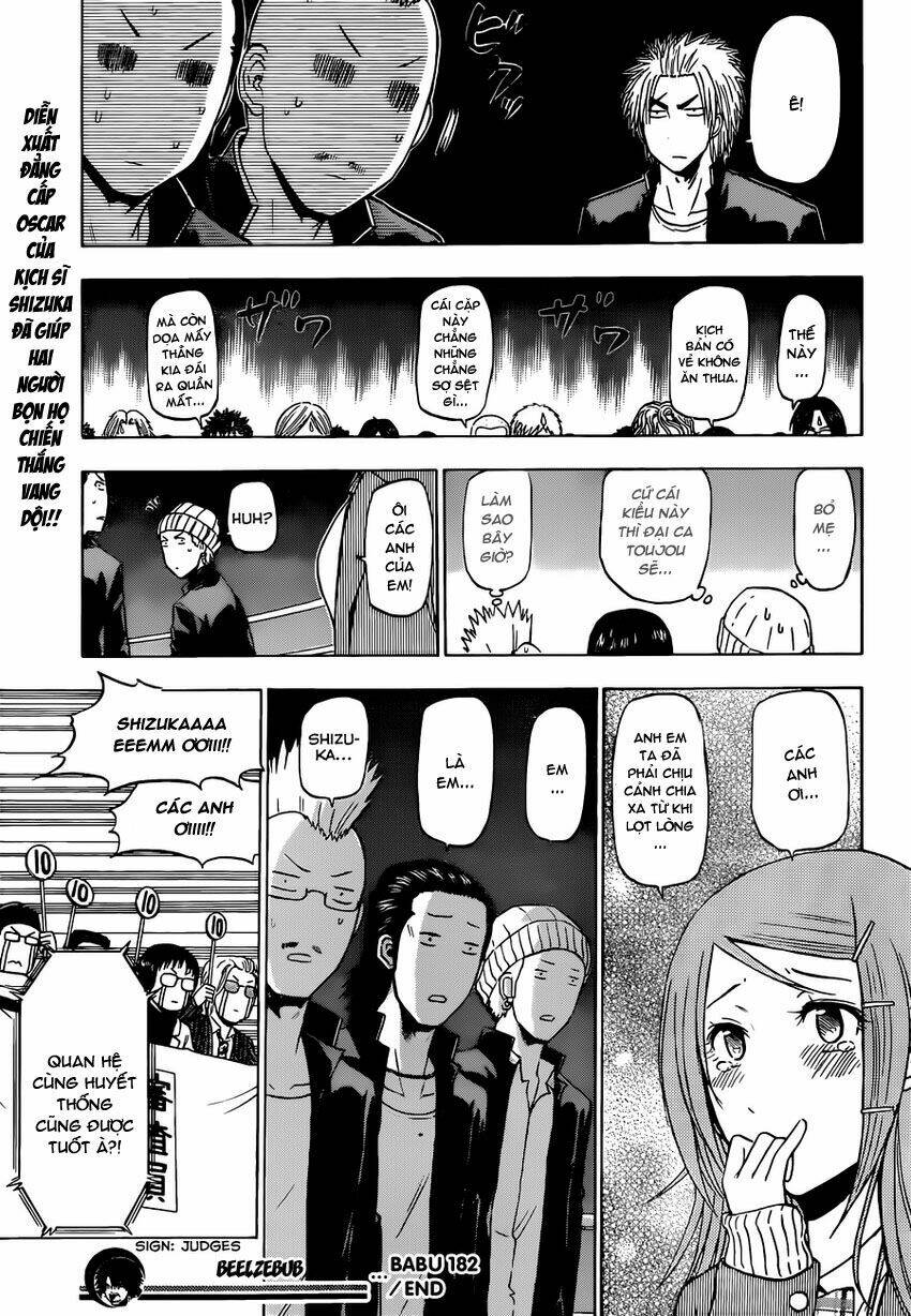 beelzebub - vua quỷ chapter 182 19