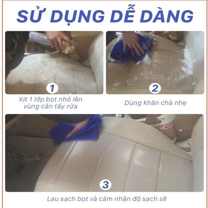 Chai xịt vệ sinh nội thất ô tô cao cấp