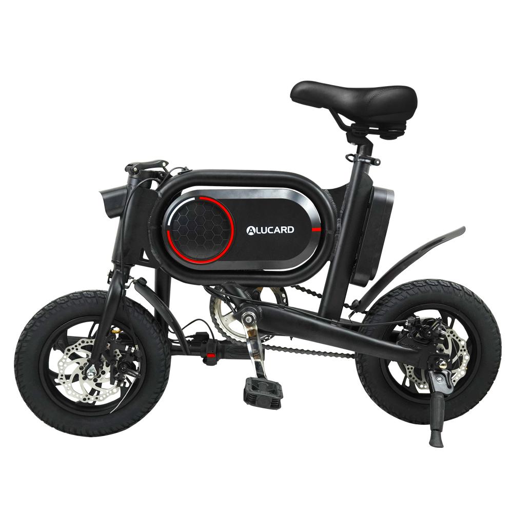 Kho ở châu Âu 36V 7Ah pin 350W gấp xe đạp điện 12 inch lốp xe đạp người lớn Khung hợp kim nhôm ebike Color: With Pedal
