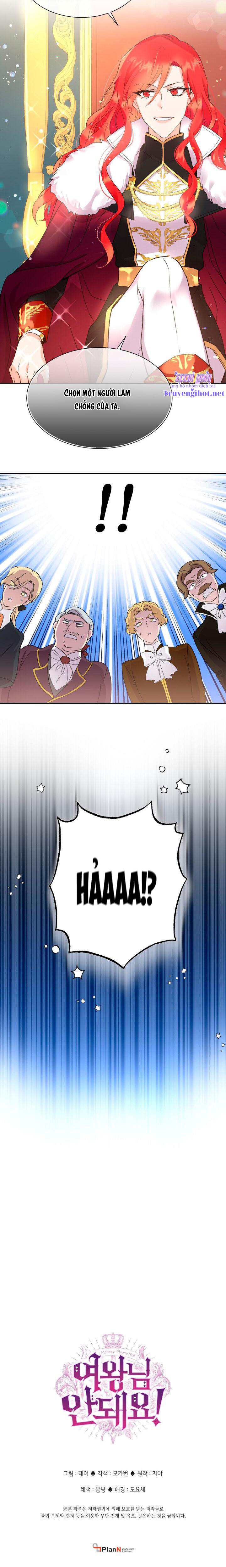 nữ hoàng, người không được! chapter 7.2 16