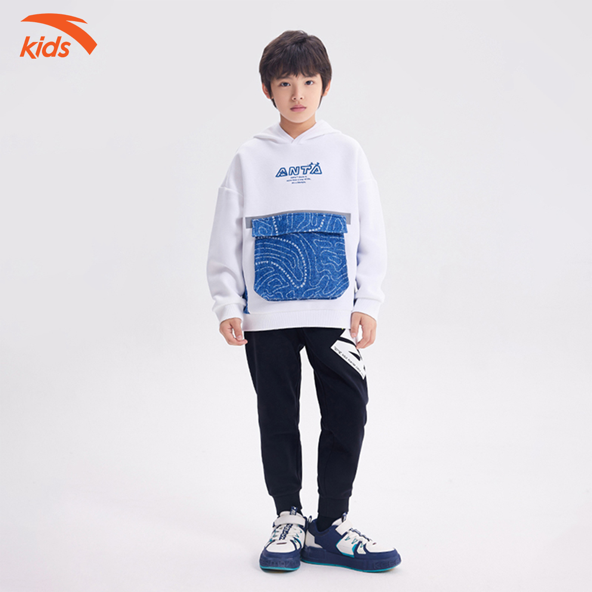 Áo Hoodie Thời Trang Bé Trai Anta Kids 352248708