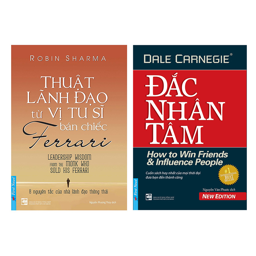 Combo Thuật Lãnh Đạo Từ Vị Tu Sĩ Bán Chiếc Ferrari + Đắc Nhân Tâm