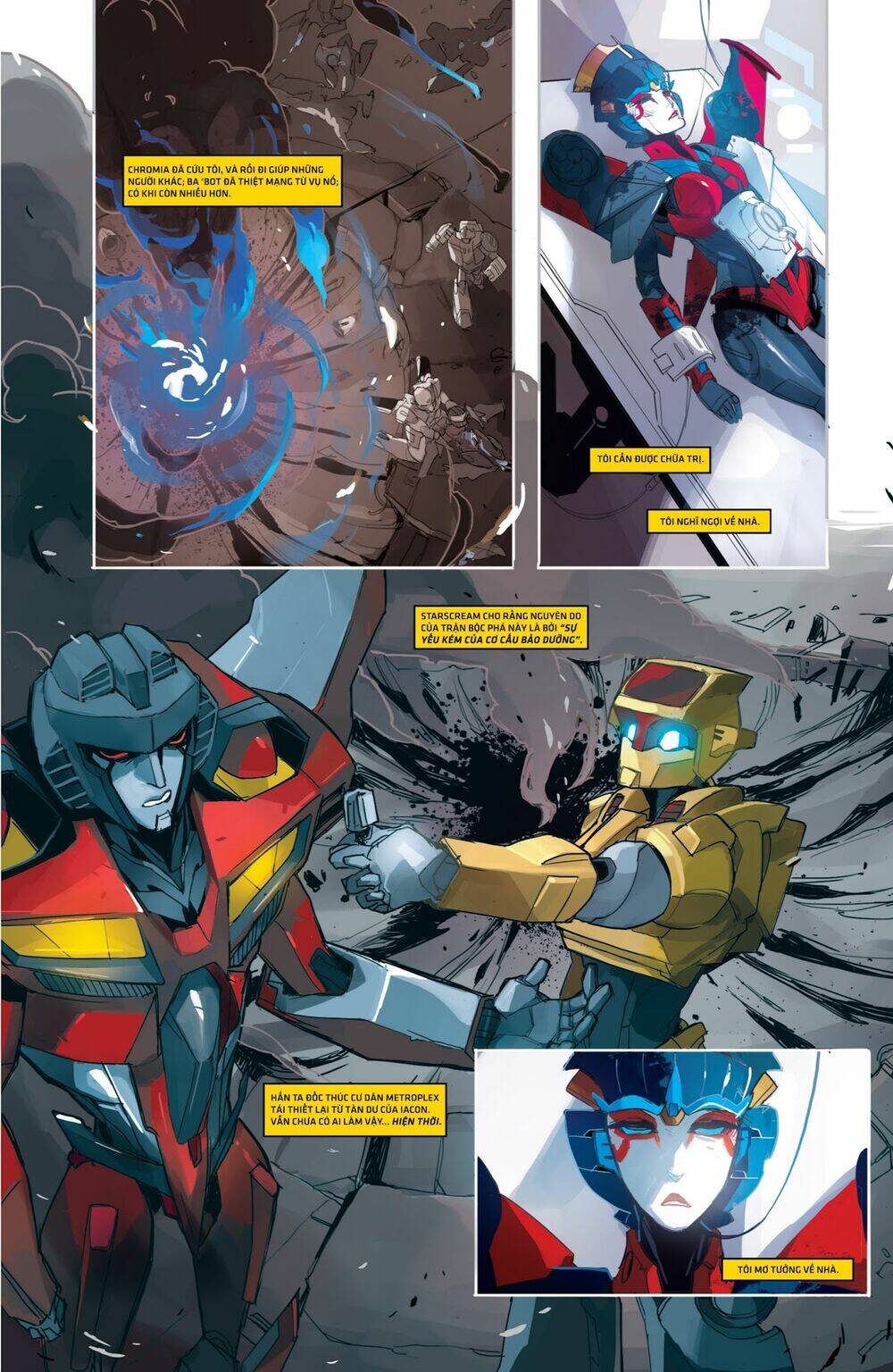 transformer - autobot trỗi dậy | windblade chapter 1 23