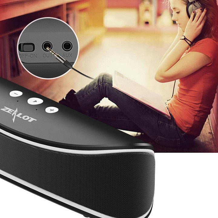 Loa bluetooth nghe nhạc không dây Zealot S2 Hàng chính hãng