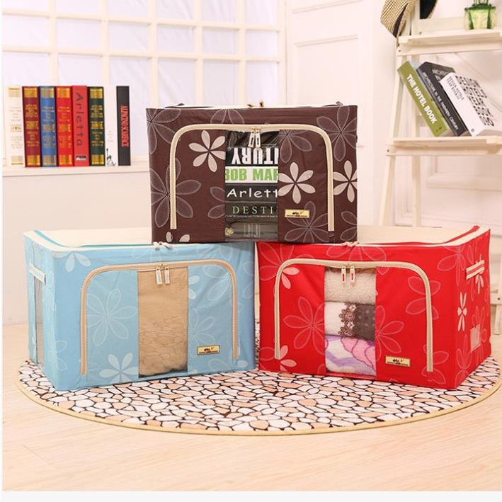 Tủ Vải Đựng Đồ Khung Thép Chịu Lực