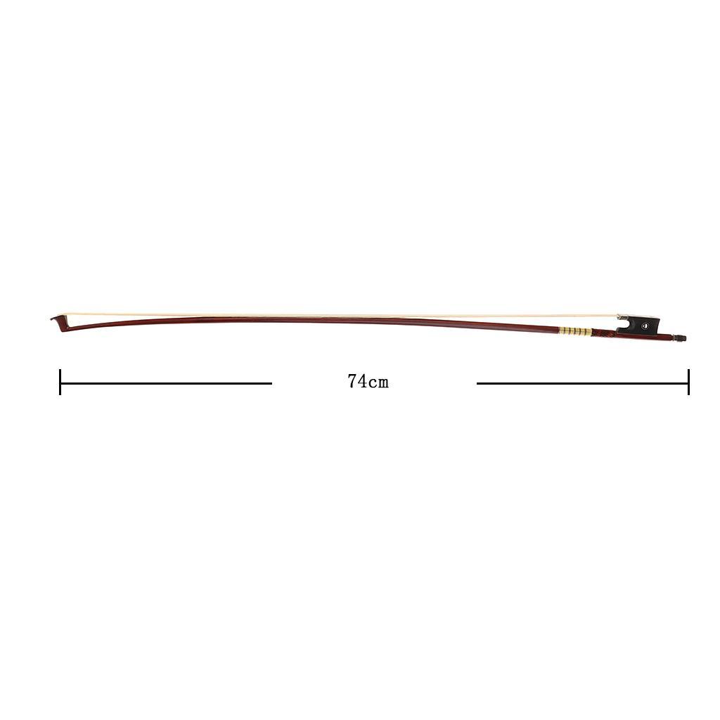 Rosewood Violin Fiddle Bow Musical Instrument Accessory