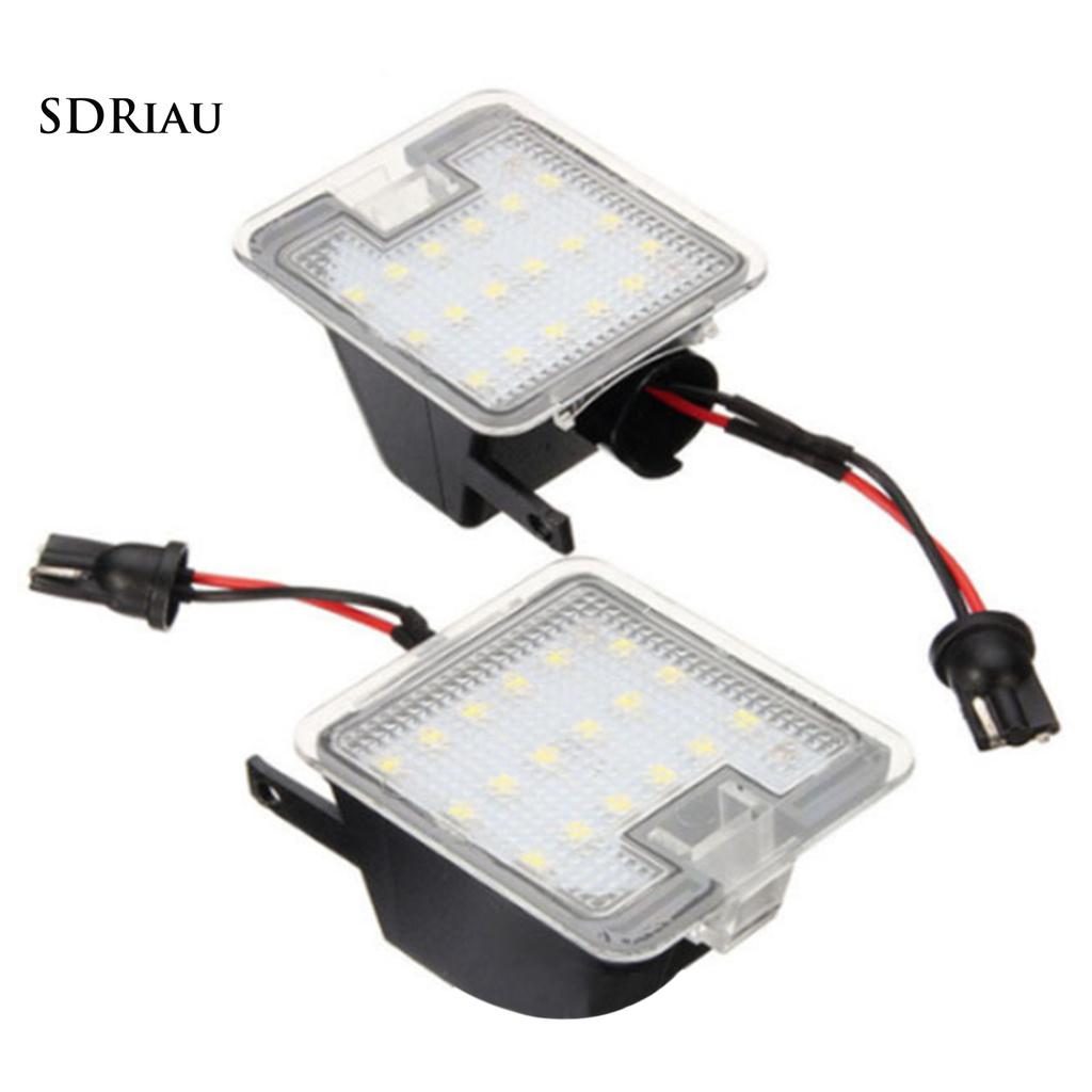 Bộ 2 Đèn Led 18 Smd Siêu Sáng Gắn Gương Chiếu Hậu Xe Hơi Ford Kuga Focus Mondeo