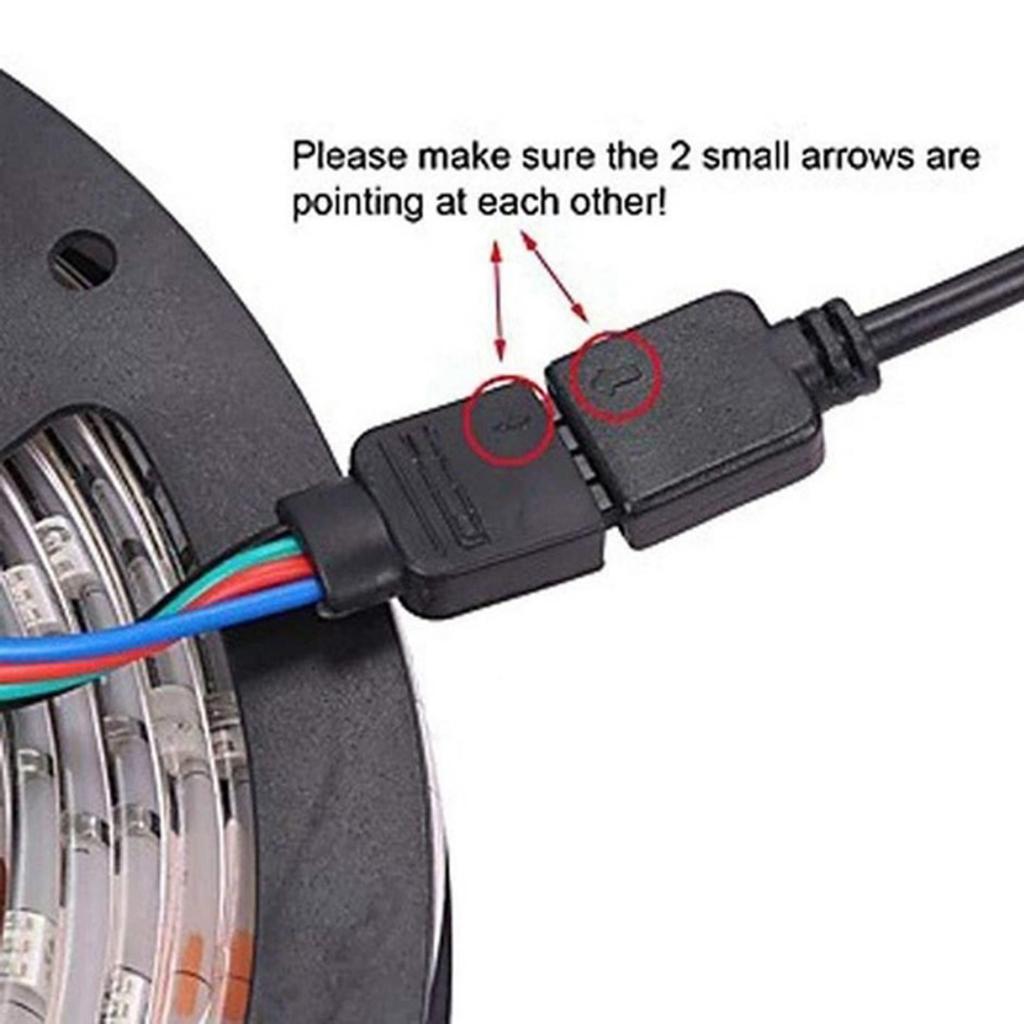 2-5pack SMD 3528 RGB LED Strip Lights Flexible 1m