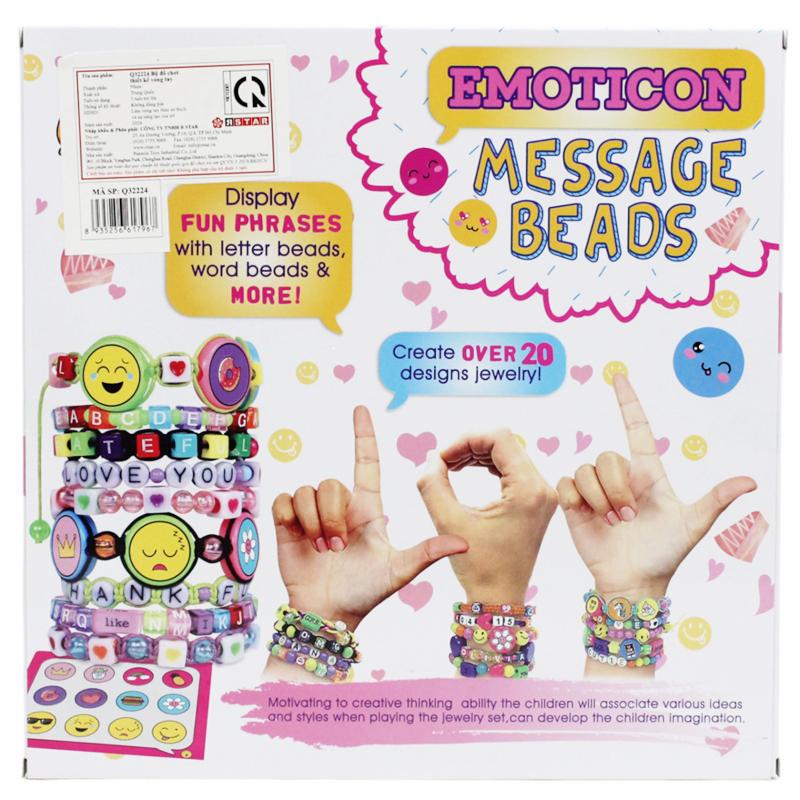 Bộ Thiết Kế Vòng Tay Emoticon - R Star Q32224