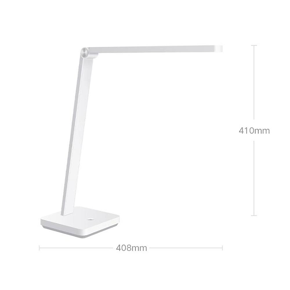 Đèn bàn thông minh Xiaomi Mi Lite Đèn LED không nhấp nháy Bảo vệ mắt 4000K Có thể thay đổi độ sáng kết nối với Mijia APP Điều khiển thông minh
