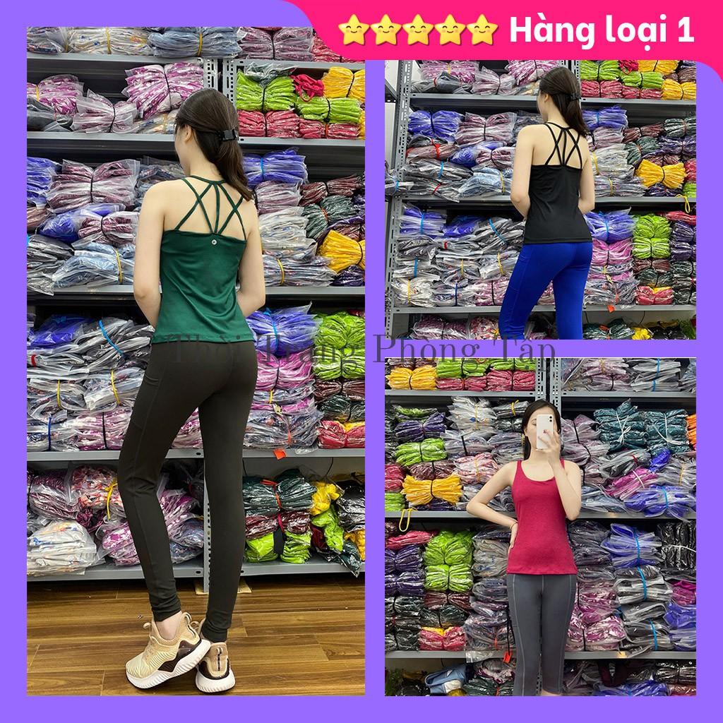 Cam Kết 100% Ảnh Tự Chụp - Mặc Là Mê Áo tập GYM nữ đa năng - Yoga nữ - Áo tập yoga lưng dây đan