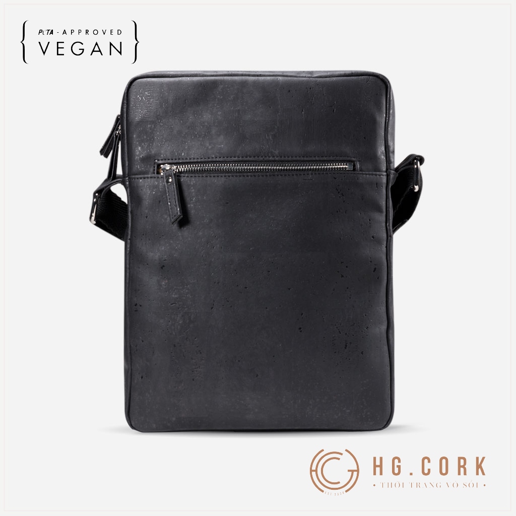 Túi Đựng Laptop Tài Liệu Cao cấp BRIEFCASE MEDIUM - HGcork Corkor CK265 – Vật liệu da cork thực vật thuần chay, chống cháy,chống mốc – Sản xuất tại Bồ Đào Nha