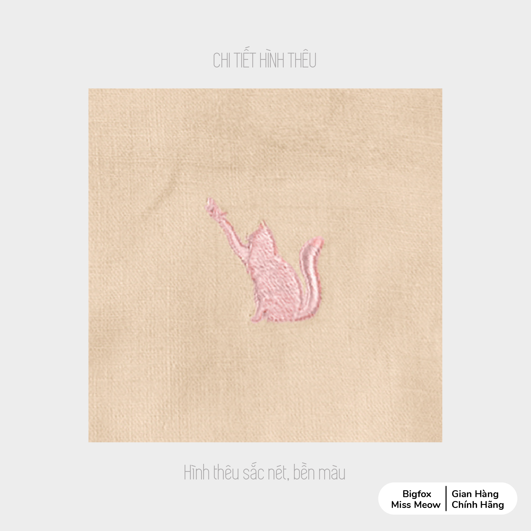 Váy cho bé gái Bigfox Miss Meow size đại mùa hè dáng tiểu thư vải linen cỡ 3-11 tuổi 37kg