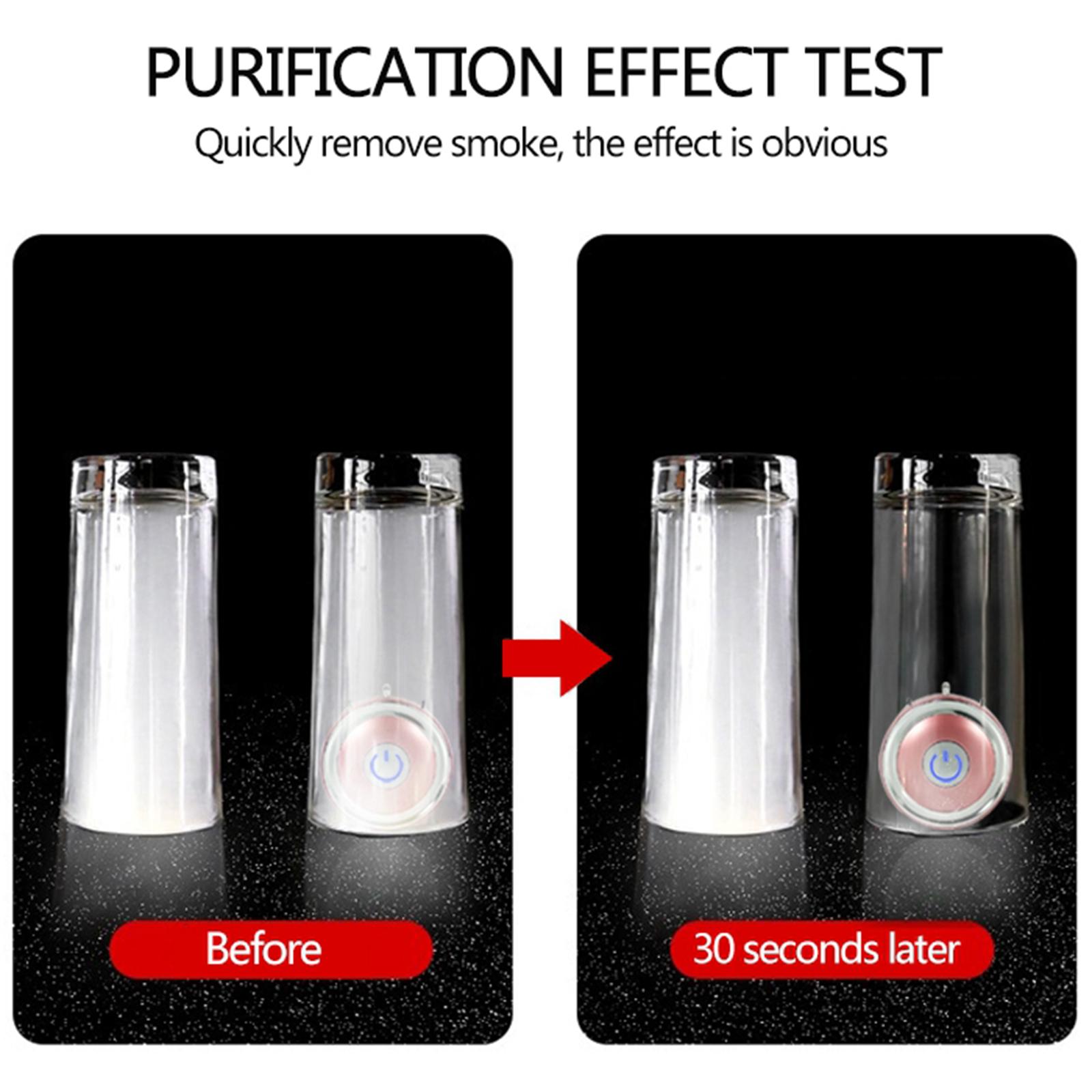 Portable Wearable Air Purifier Personal Mini Air Necklace Air Freshener Low Noize USB Rechargable