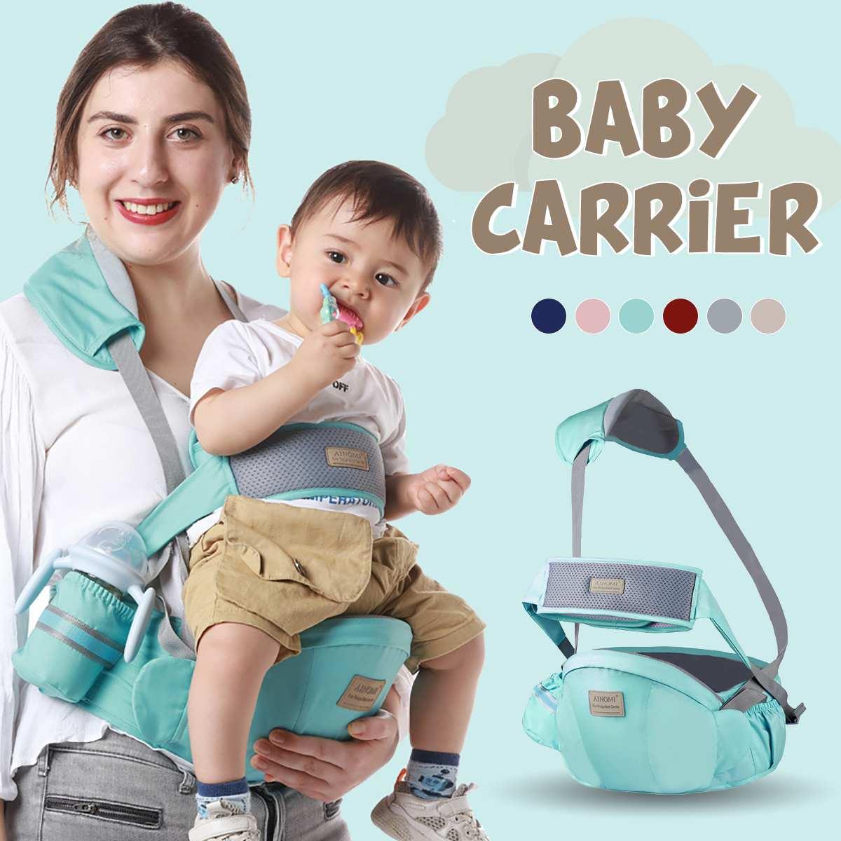 Em Bé Eo Phân Xe Tập Đi Có Thể Điều Chỉnh Cho Bé Sơ Sinh Sling Giữ Dây Lưng Ba Lô Hipseat Đai Trẻ Em Trẻ Sơ Sinh Hông Ghế