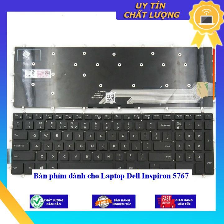 Bàn phím dùng cho Laptop Dell Inspiron 5767 - Hàng Nhập Khẩu New Seal