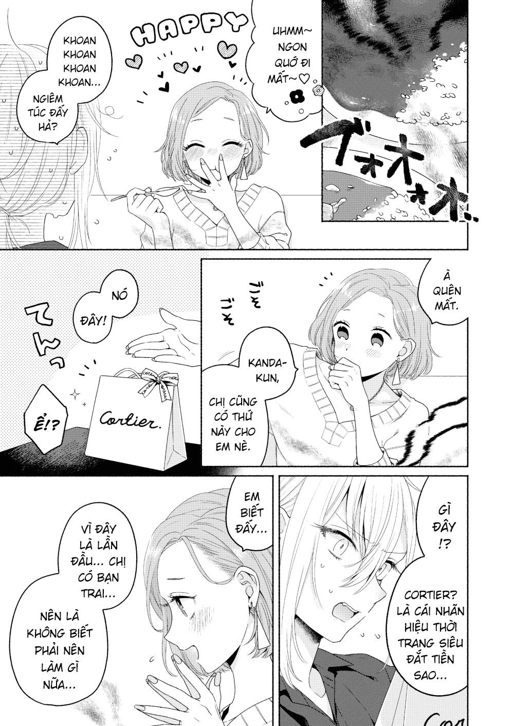 cô nàng đẹp trai và bà chị ngây thơ chapter 2 4