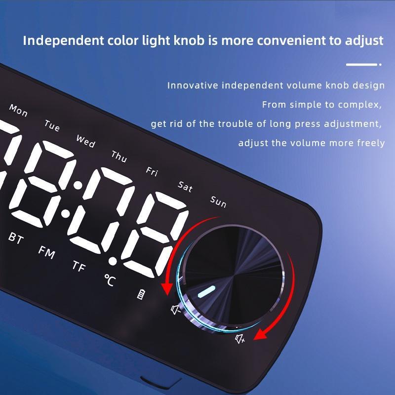 Loa Bluetooth P2 Có Đèn LED Hiển Thị Nhiệt Độ Và Phụ Kiện