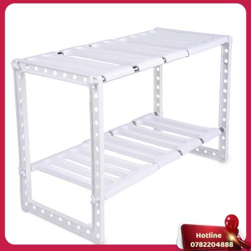 Kệ Để Gầm Bếp Ga Đa Năng Trắng (50 X 26 X 39 Cm) - Miễn Phí Vận Chuyển