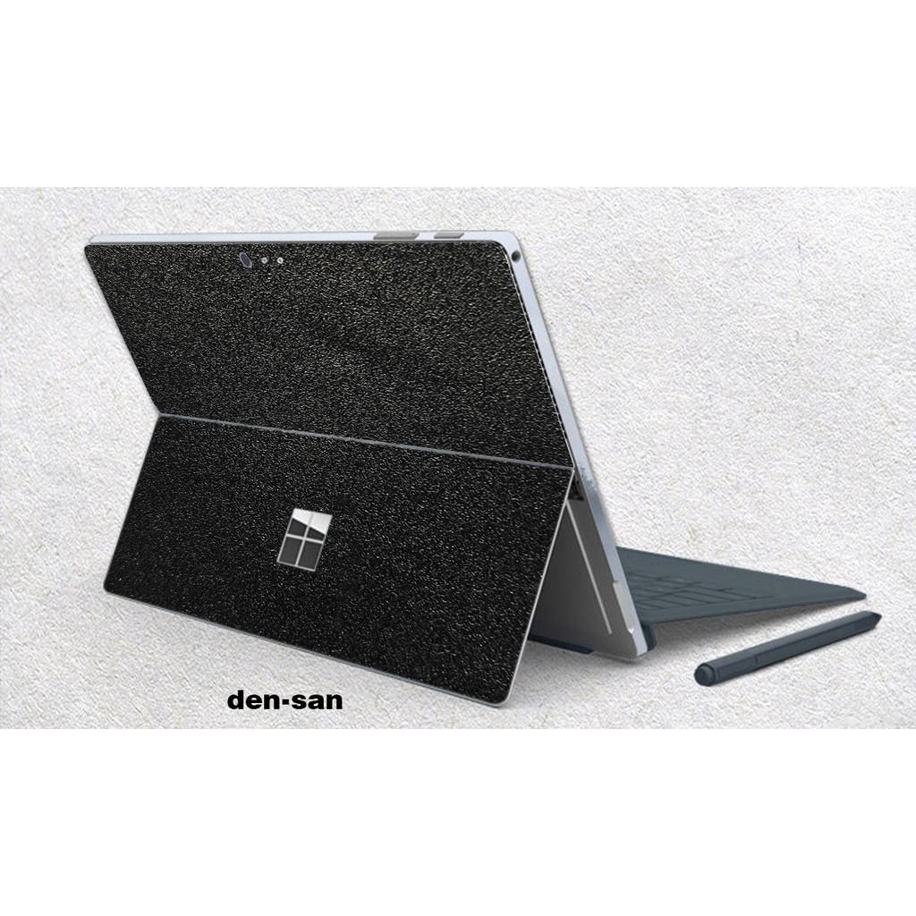 Skin dán Aluminum Chrome đen sần cho Surface 3 2015; Go, Go 2, Go 3; Pro 2 3 4 5 6 7 8 X