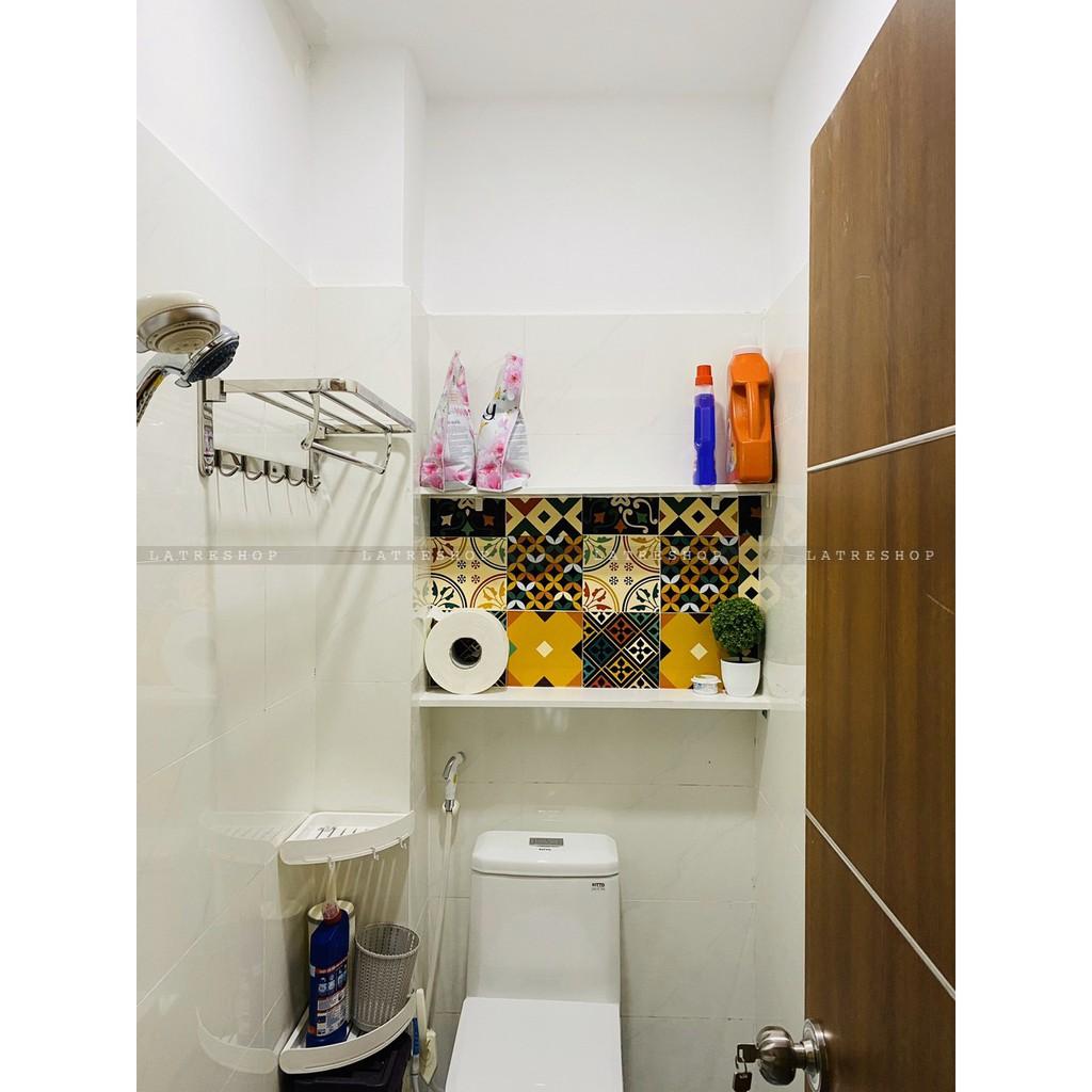 Miếng decal dán bếp dán tường nhà tắm decor chịu nhiệt dễ lau chùi đề can loại 1 - Autumn khổ 40x60cm 0014