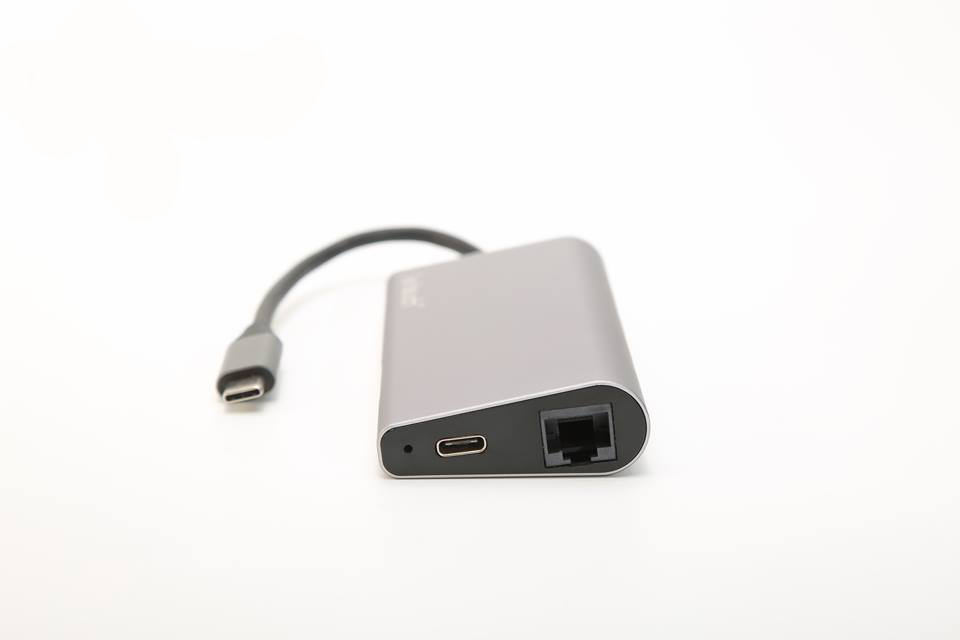 Adapter/ Hub chuyển đổi USB-C cho Macbook 8-in-1 LETOUCH - Hàng chính hãng