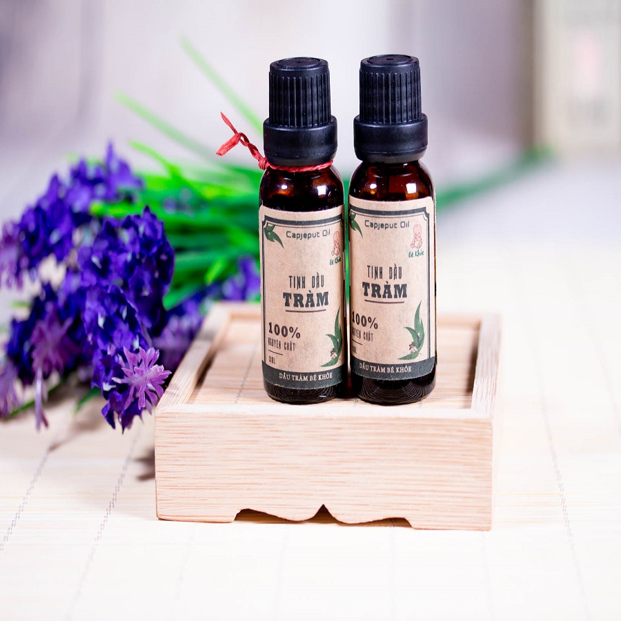 Combo 2 Dầu Tràm Bé Khỏe 20ml Nguyên Chất Cao Cấp Thơm lâu dịu nhẹ