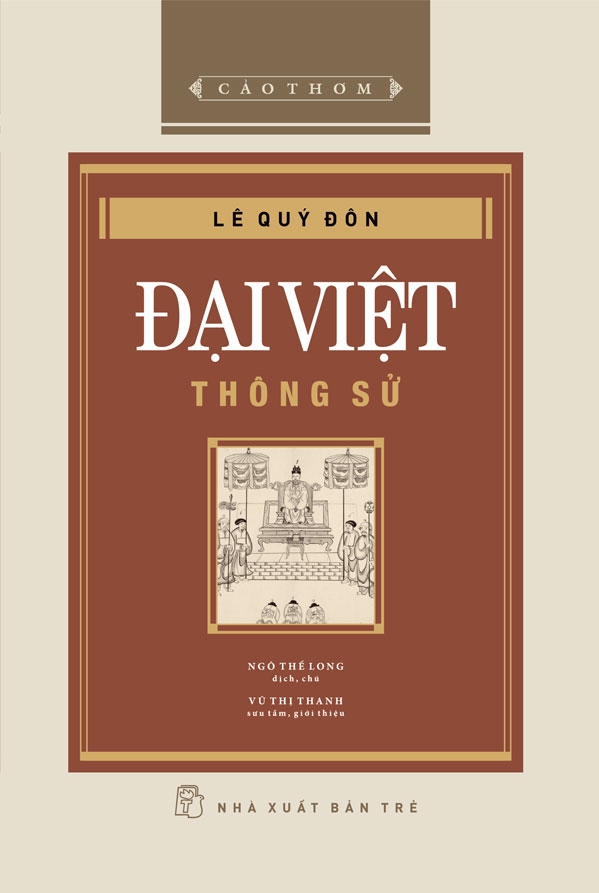 Sách Cảo thơm. Đại Việt thông sử (Bìa cứng)