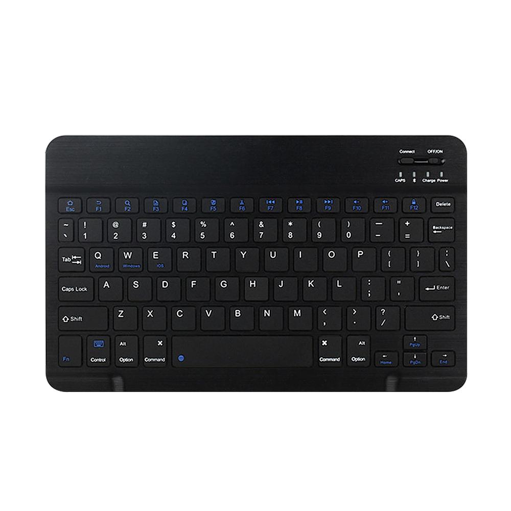 Bàn phím không dây BT siêu mỏng có thể sạc lại,3 hệ thống phổ thông