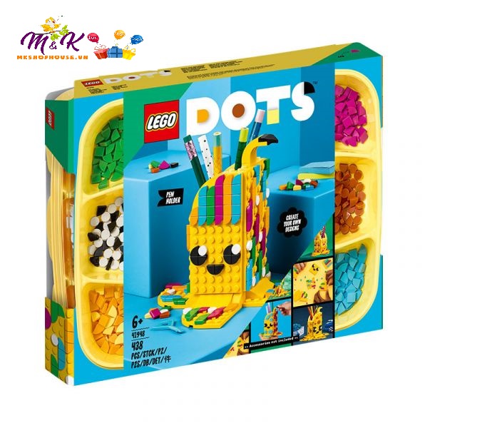 Hình ảnh Đồ Chơi LEGO DOTS Hộp Viết Trái Chuối Dễ Thương 41948 (438 chi tiết)