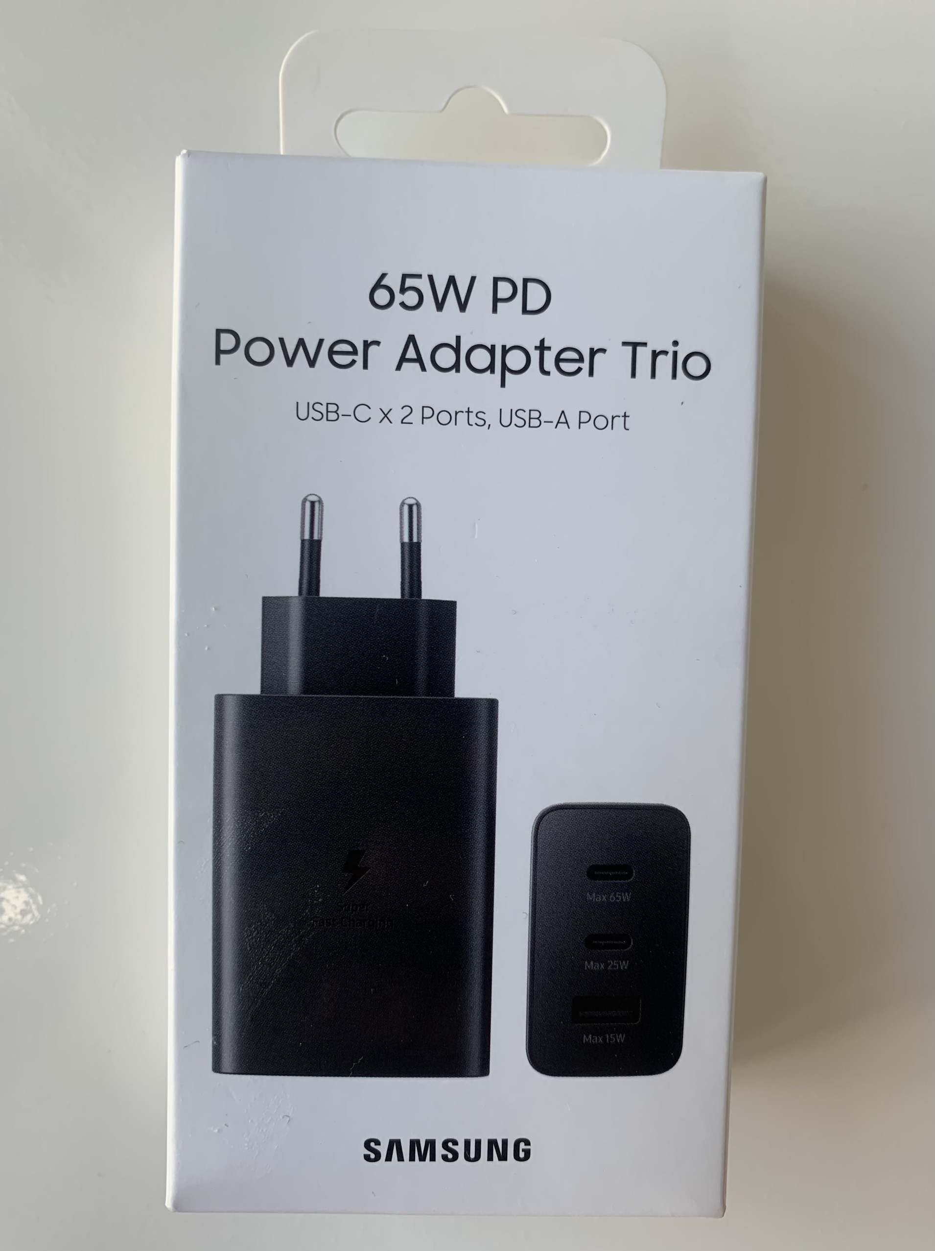 Củ sạc ba cổng Samsung T6530 - Hàng Chính Hãng