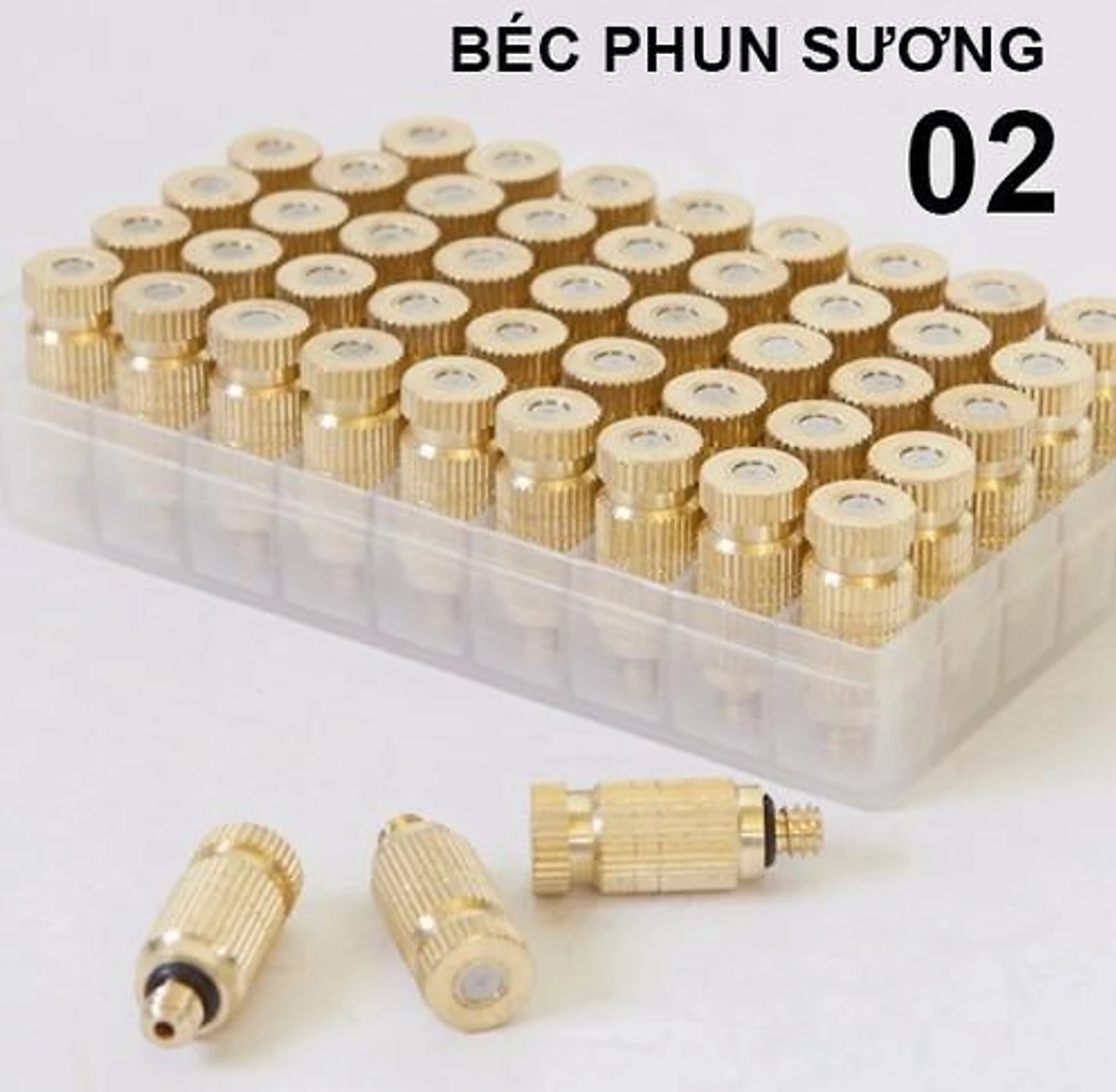 Béc phun sương 1-2-3-4-5-6-7-8 tưới rau, tưới lan, tưới hoa, làm mát nhà