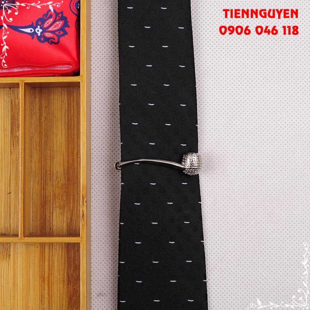 Kẹp cà vạt nam bản trung