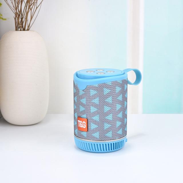 TWS loa bluetooth-compatiple không dây mini nhỏ Color: Gray Set Type: Speaker