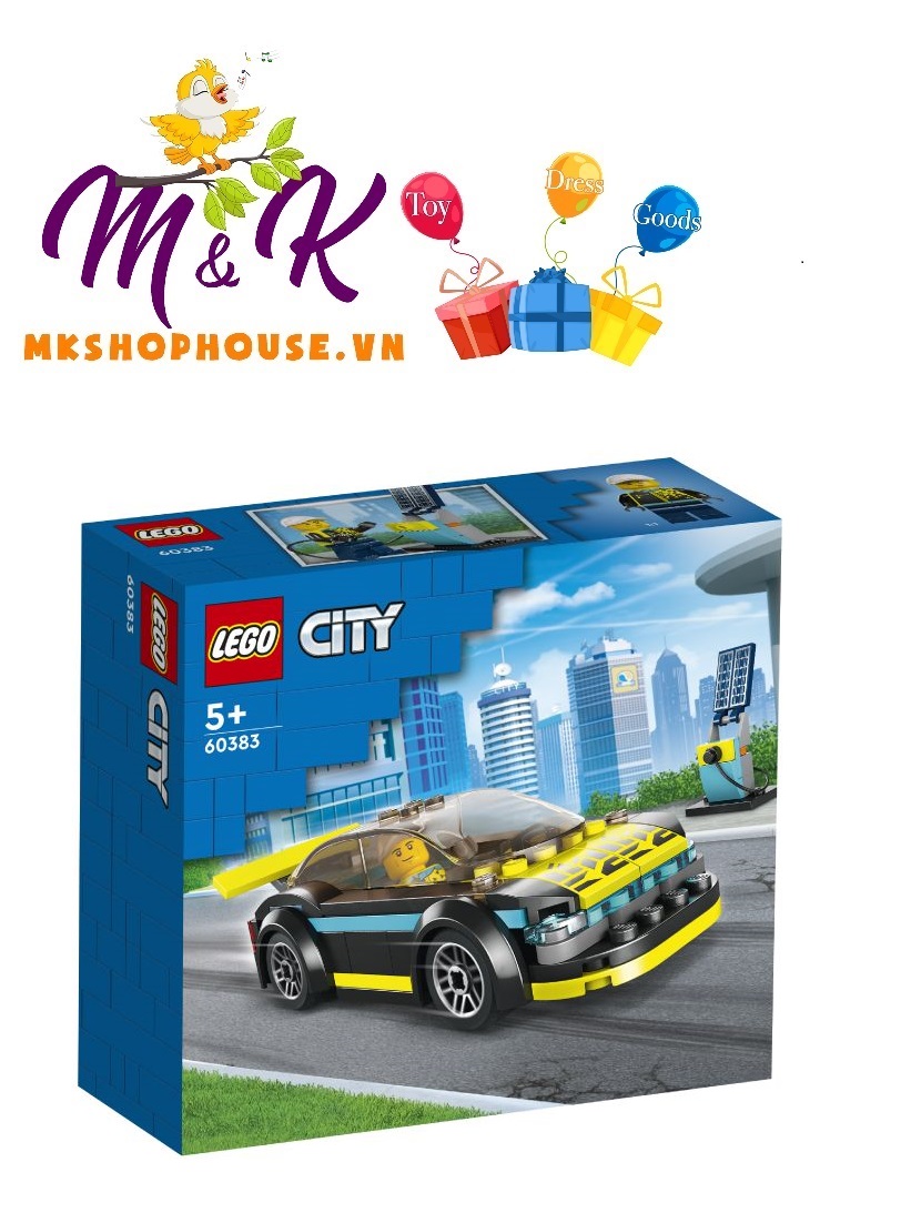 LEGO City 60383 Xe Đua Điện Thể Thao (95 Chi Tiết)