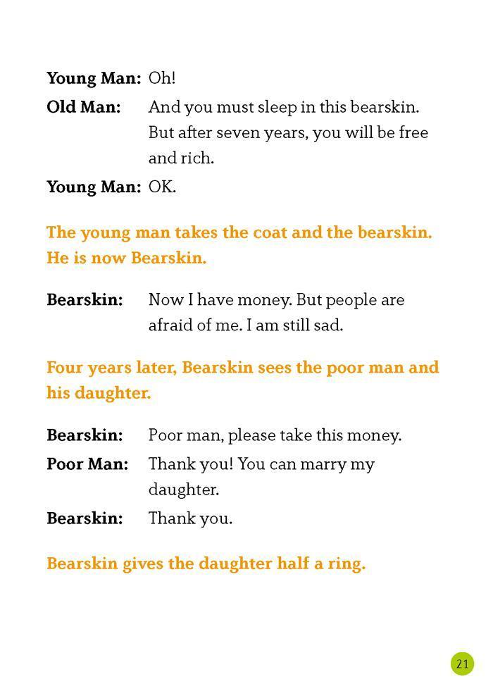 Sách ngoại văn: e-future Classic Readers Level 1 - Book 12: Bearskin