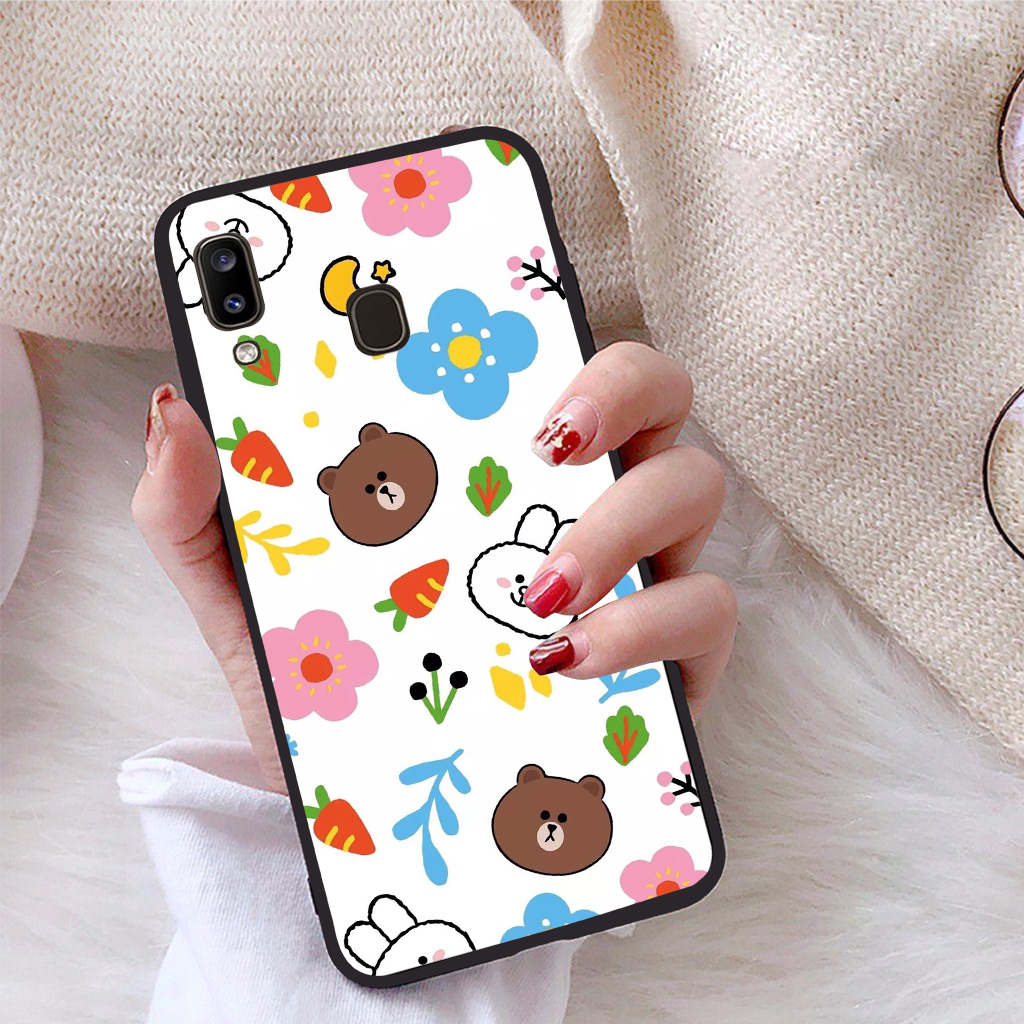 Ốp lưng dành cho Samsung Galaxy A20 viền dẻo TPU Bộ Sưu Tập Phong Cách Trẻ Trung - Hàng chính hãng