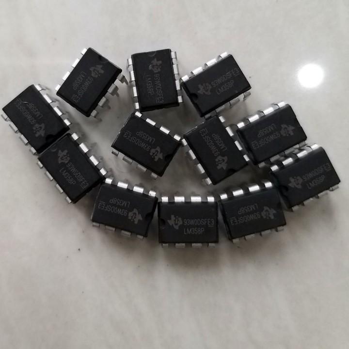 IC LM 358 com bo bộ 10 con linh kiên sửa bo điều khiển máy hàn