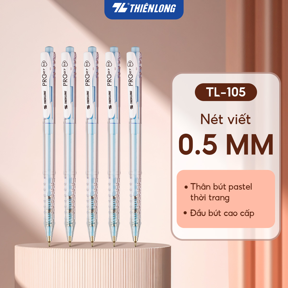Combo bút bi học tập toàn diện Thiên Long