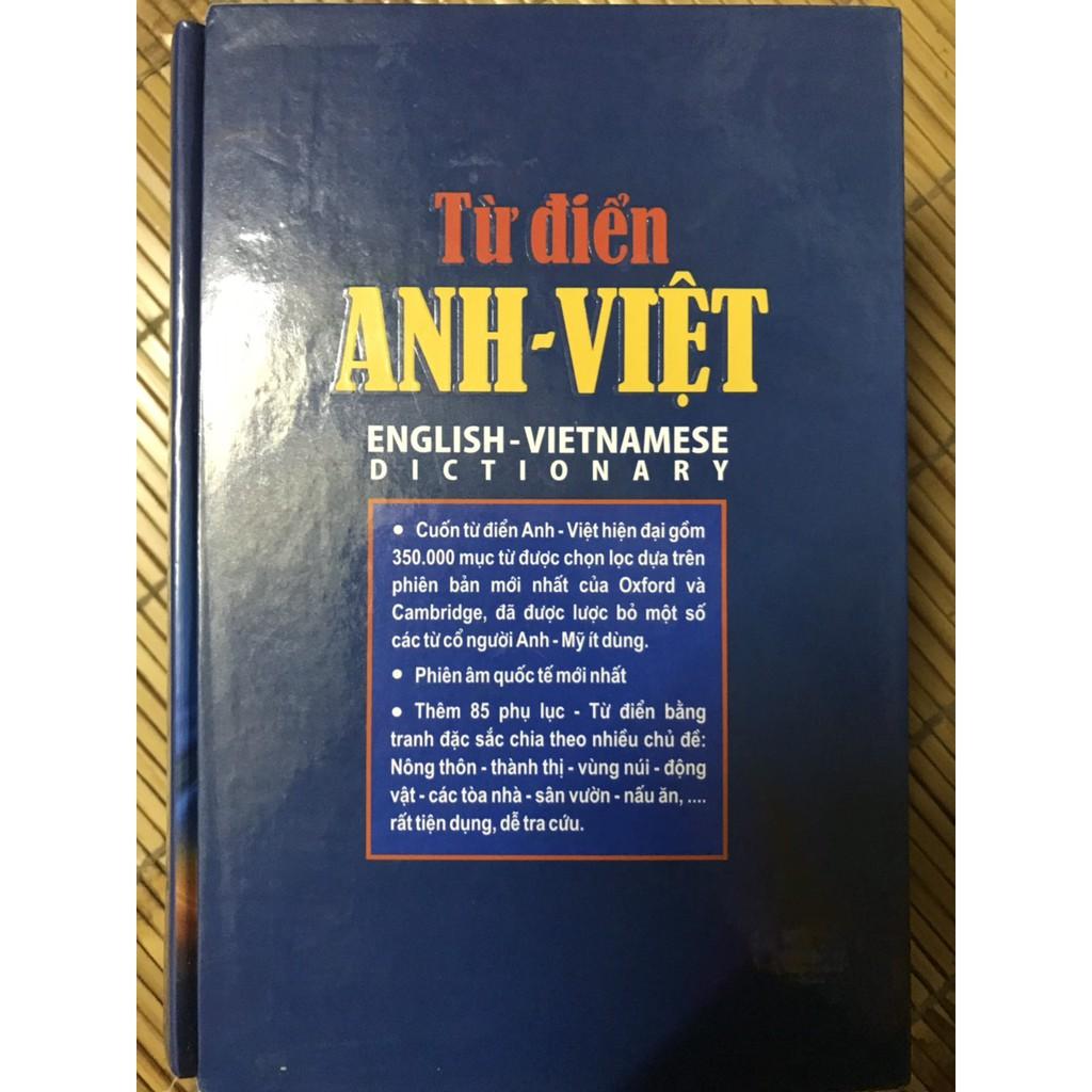 Sách Từ Điển Oxford Anh Việt 350.000 Từ (Hộp Cứng Xanh)