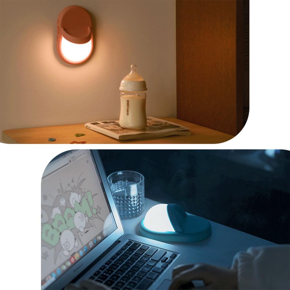Đèn Ngủ LED Hình Chiếc Dép Dễ Thương Dùng Trang Trí Nhà Cửa Có Thể Sạc Lại