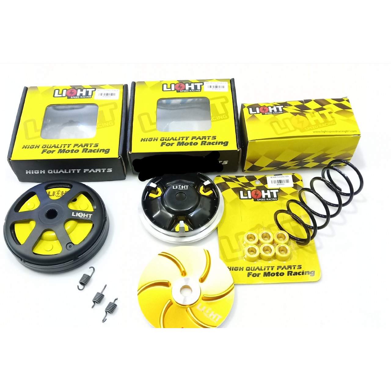 Full bộ nồi light cho xe VARIO 150 AIR BLADE 125 tặng 1 cặp bao tay xe máy