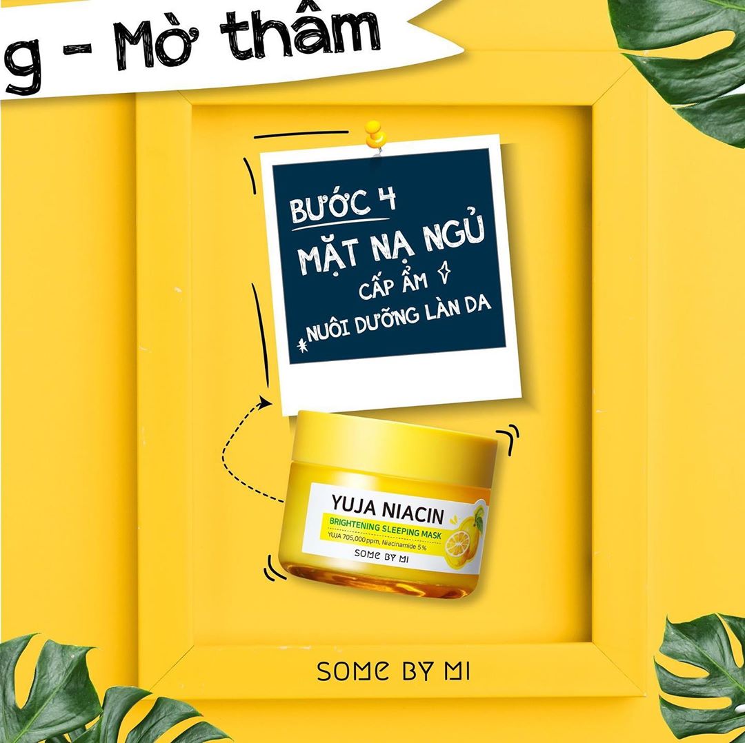 Combo Tinh Chất + Mặt Nạ Ngủ Dưỡng Trắng Da Chiết Xuất Quả Thanh Yên Some By Mi Yuja Niacin 30 Days