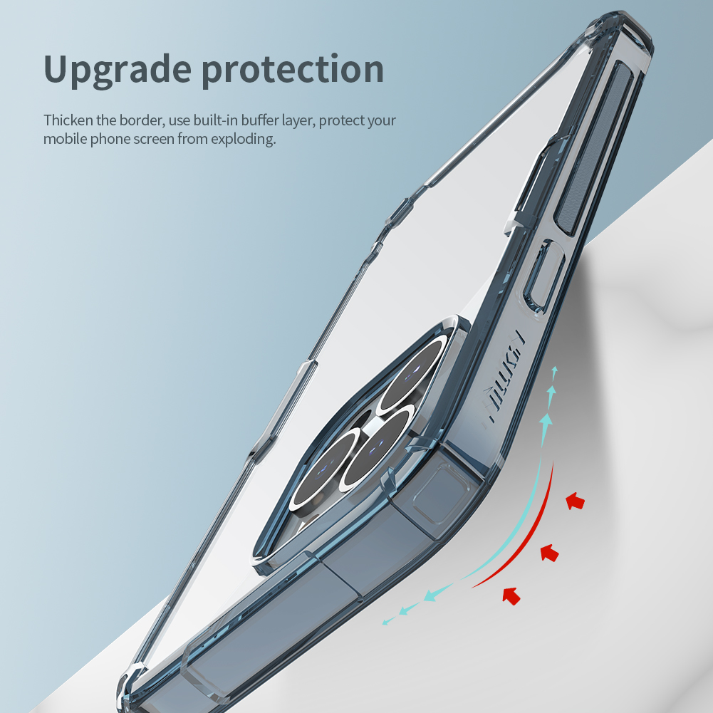 Ốp lưng Nillkin Nature TPU Pro dành cho iPhone 13 Pro - Hàng chính hãng