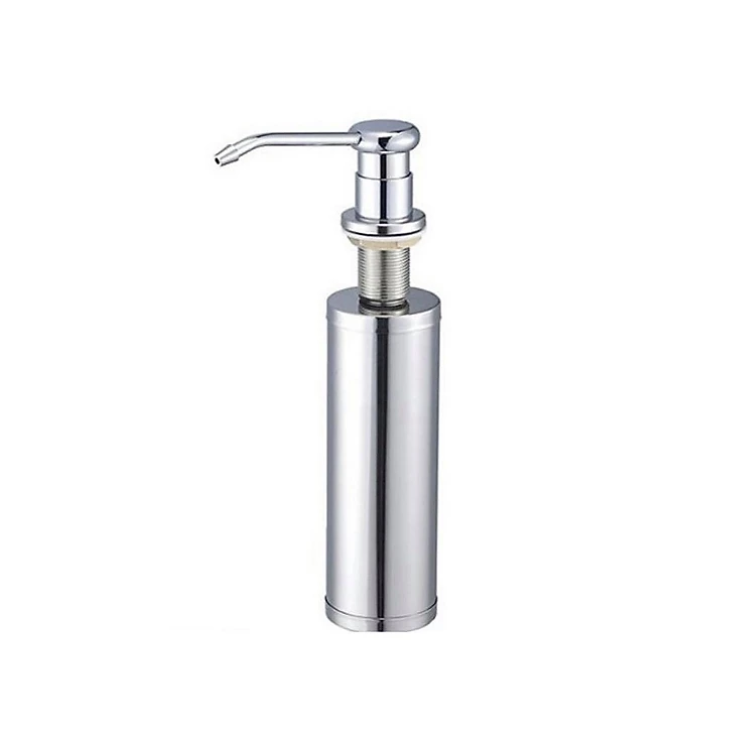 Bình Đựng Xà Bông, Đựng Nước Rửa Chén Gắn Bồn Rửa Bằng Inox 304 Cao Cấp Tiện Lợi, Hàng Đẹp, Siêu Bền 