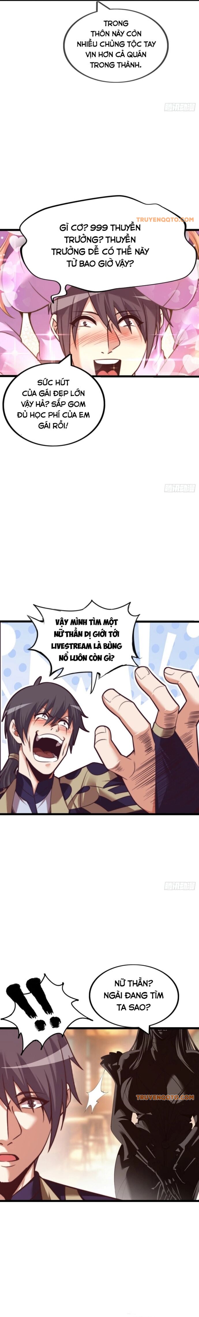 phát sóng trực tiếp, ta cầu hôn với nữ quỷ, vậy mà nàng lại đồng ý! chapter 44 4