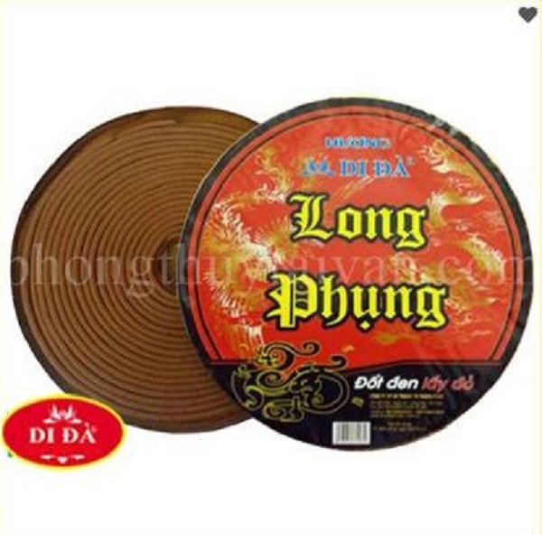 Nhang Vòng 3 ngày(4 vòng)LONG PHỤNG(thơm hương Bắc) không độc hại