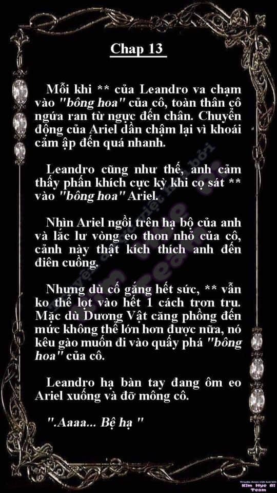 [novel 18+] ariel, thánh nữ dâm đãng chapter 13 2
