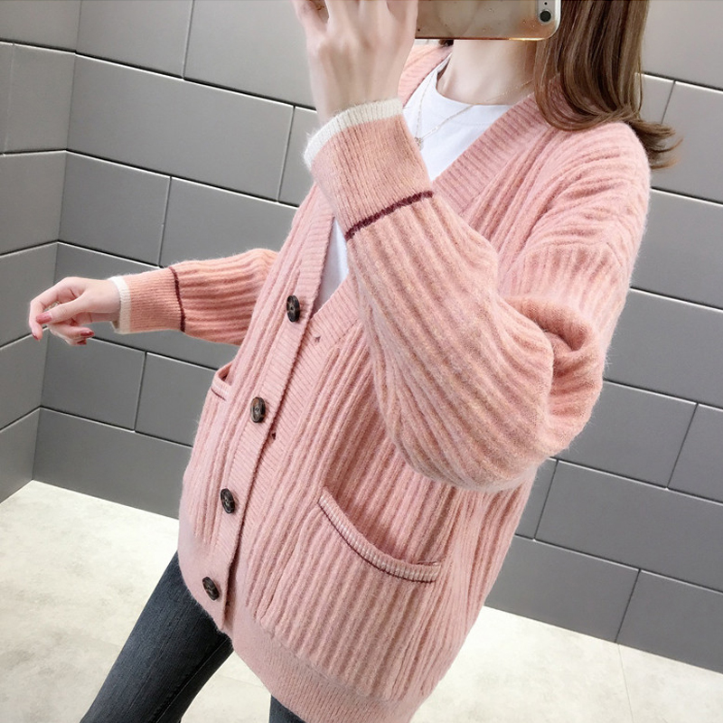 Áo len nữ cardigan chất len dày mịn freesize dưới 62kg phong cách Hàn Quốc