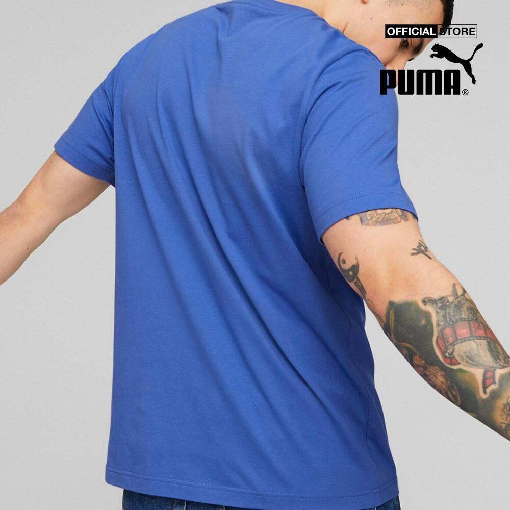 PUMA - Áo thun nam cổ tròn tay ngắn Graphics Summer 674482